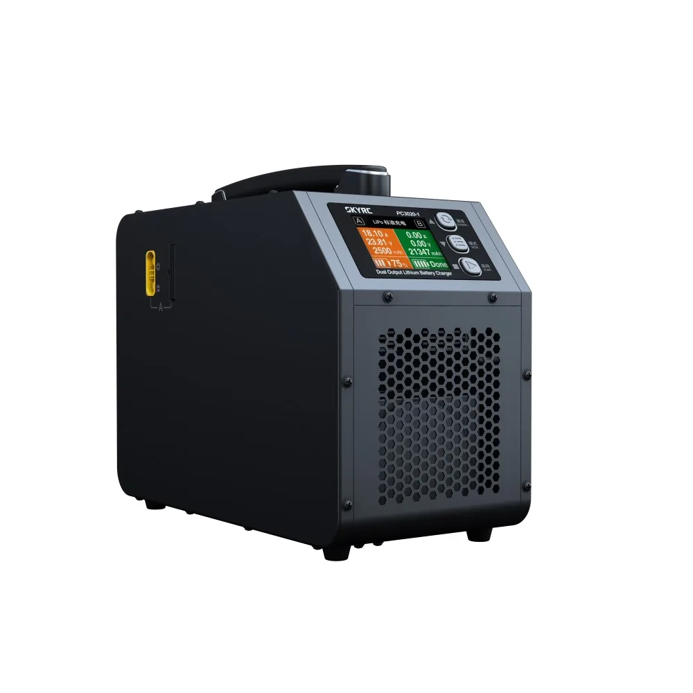 SKYRC PC3020-1 High-Power Smart Charger 12-22S/3000W/45A Dual-Channel Fast Charging
