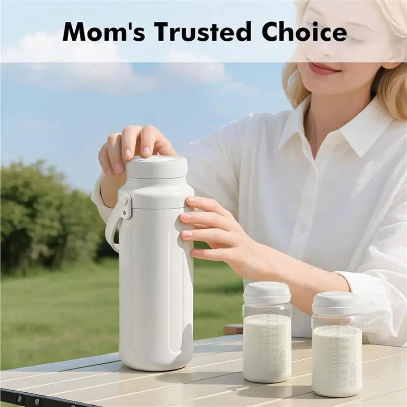 

【ГОРЯЧИЕ ТОВАРЫ】Портативный охладитель для грудного молока объемом 22 унции для использования на открытом воздухе, 360 ° Полное охлаждение на 24 часа, портативный охладитель для грудного молока