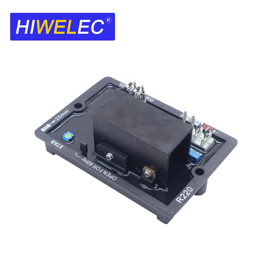 

Alternator Genset Accessories Diesel Generator R220 AVR Leroy Somer Automatic Voltage Regulator Circuit Diagram