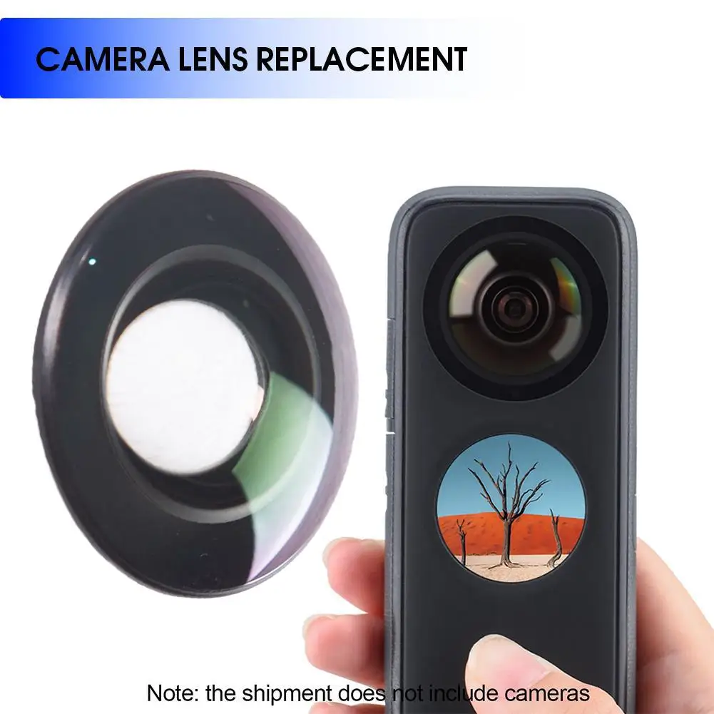 Camera Lens For Insta360 X5 Replacement Lens Repair Kit For Insta 360 X5 Action Camera Maintenance DIY Lens Accessories Q2X8