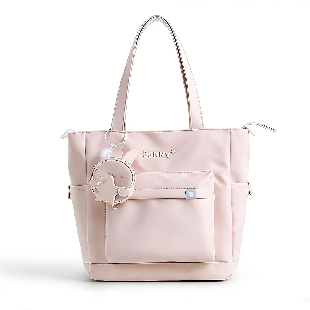 

Новая вместительная сумка для занятий - наплечная и кроссбоди сумка для учащихся средней и старшей школы, легкая, из утолщенного полиуретана