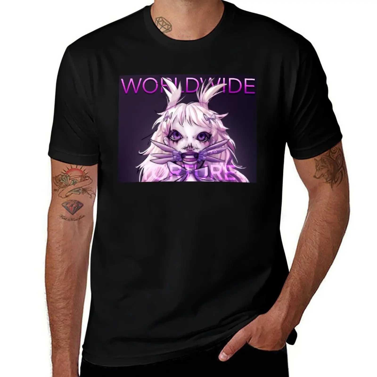 

Jazmin Bean - Worldwide Torture T-Shirt Plus Size Short Sleeve T-Shirt