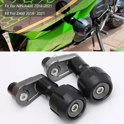 Motorcycle Frame Sliders Crash Protector Fits For KAWASAKI NINJA 400 NINJA400 Z400 2018- 2021 Side Engine Guard Protection CNC