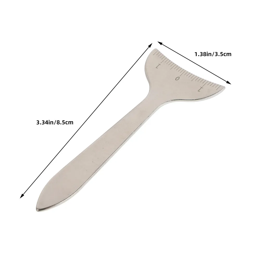 Eye Socket Symmetry Gauge 2 Piece Eyebrow Mapping Eyeliner Guide Pupillary Distance Eyelid Measuring Tool Set