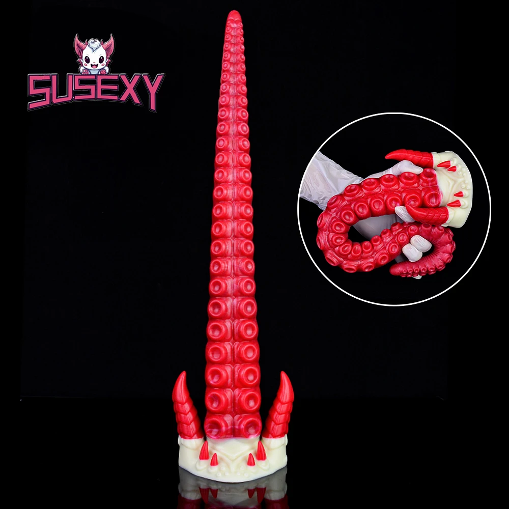 

SUSEXY Long Octopus Tentacle Dildo Fantasy Anal Plug Butt Vagina Masturbation Sex Toys For Women Men 18+ Sexual Pleasure Penis