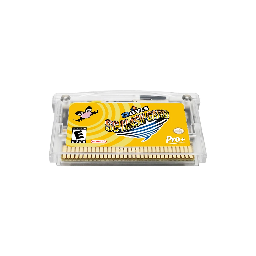 SC OS V2.0 GBA FlashCard 5000 in 1 RTC Game Cartridge for NDS/NDSL/GBM/GBA, 8GB TF Card with GBA/DS Games Flash Cart Accessories view 4