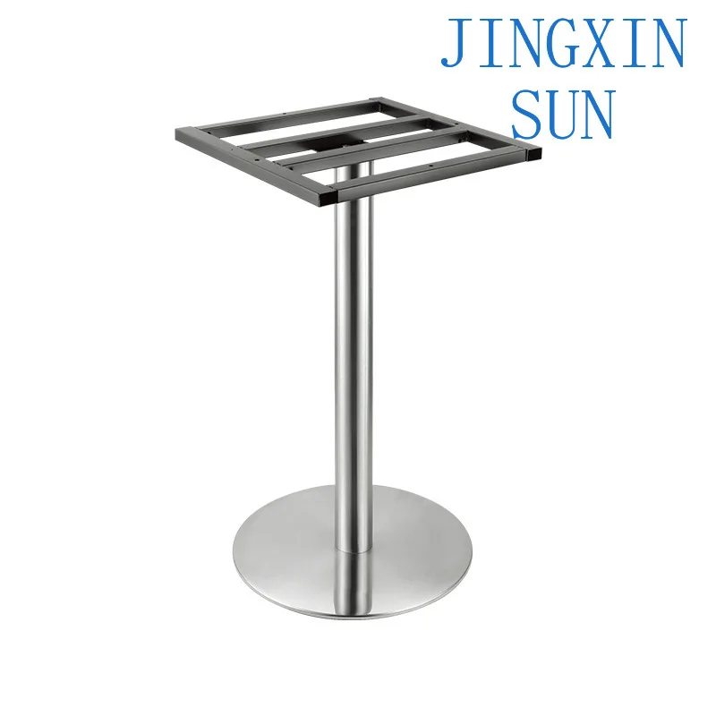 Hardware furniture accessories multi-specification table legs catering milk tea shop table feet bracket cafe simple stainless