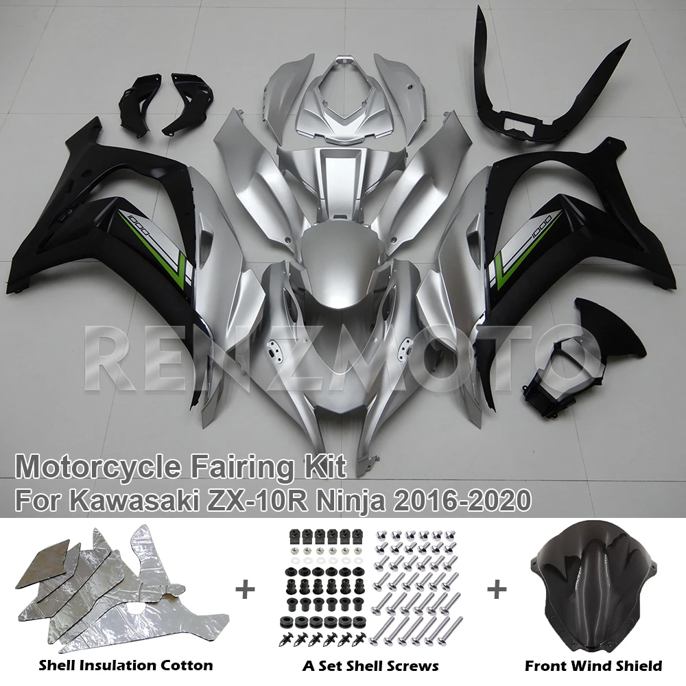 

ZX10R For KAWASAKI Ninja ZX-10R 2016-2020 Fairing Motorcycle Set Body Kit Decoration Plastic Guard Plate Accessories Shell 102