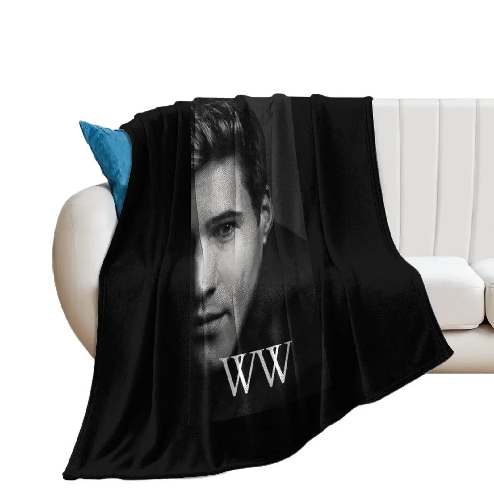 

Wincent Weiss Black & white Throw Blanket Decorative Sofas Travel Weighted valentine gift ideas Blankets