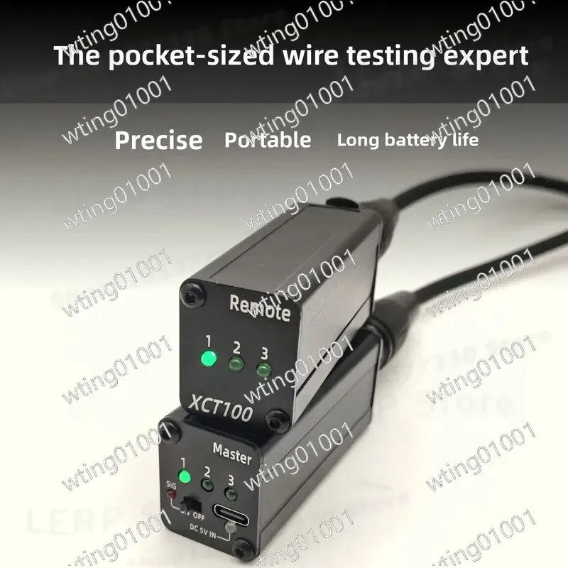 for XLR Sniffer Sender Cable Tester for 3 Pin DMX Cables Professional Audio Signal Checker Tool Quick Fault Detection Device