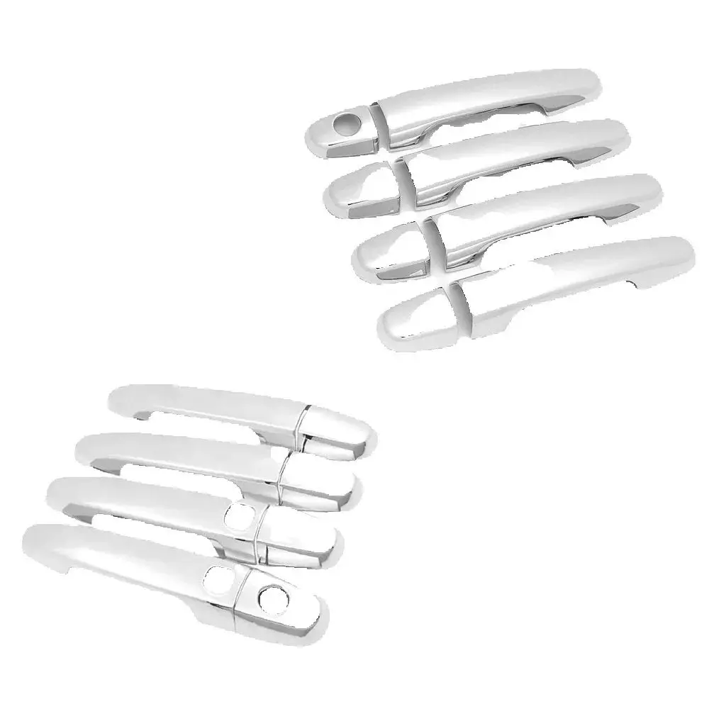 

For Toyota Wish 2003 - 2009 Car Door Handle Cover Trim Car Accessories Exterior Decorate Abs Silver Black and Carbon Fiber