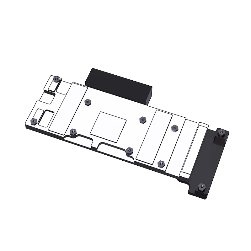 Blok wodny Bykski do chłodzenia karty graficznej Tesla P4/T4 z płytą tylną, N-TESLA-P4-X-V2