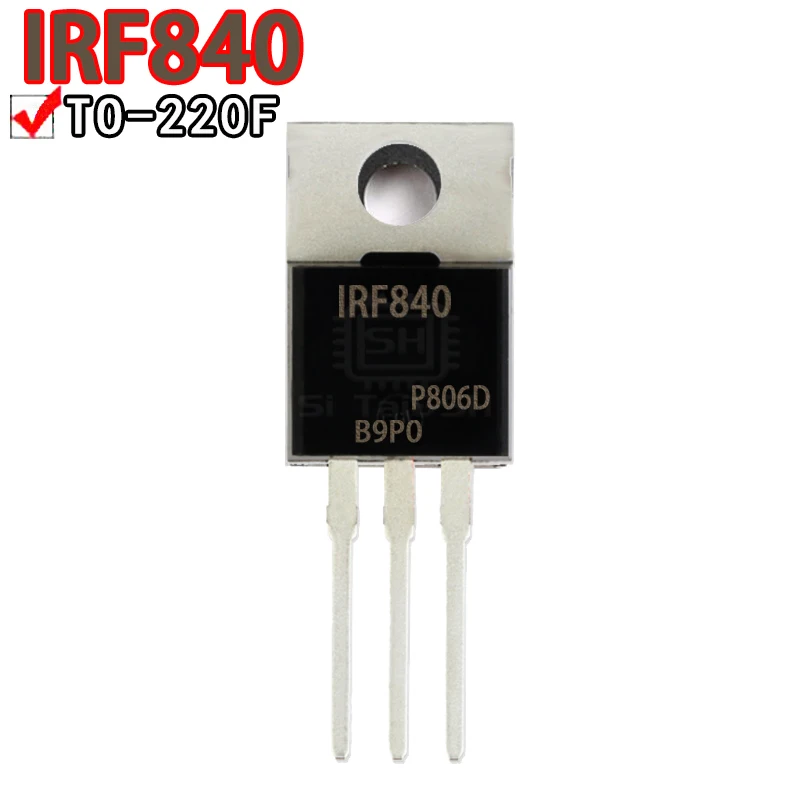 10PCS IRF510 IRF520 IRF530 TO-220 IRF540 IRF630 IRF640 IRF730 IRF740 IRF830 IRF840 Transistor TO220