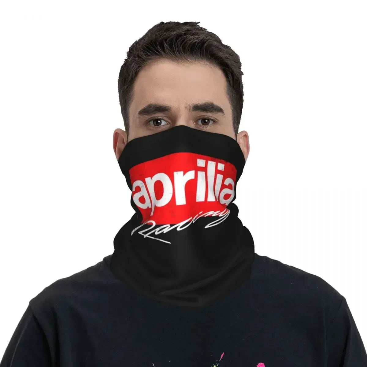 Accesorios de Bandana Aprilia Racing, polaina para el cuello, bufanda envolvente para Motocross, diadema de equitación multiusos