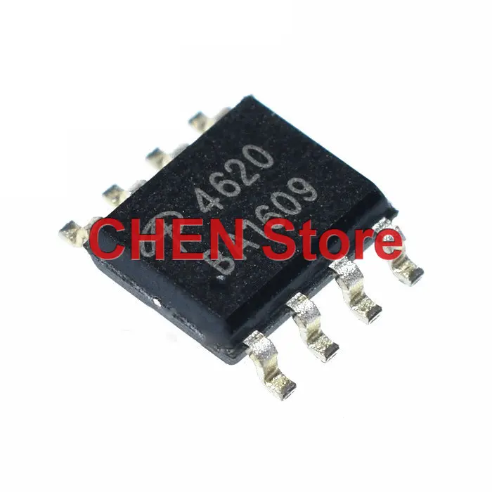 20PCS NEW AO4620 SOP8 Liquid Crystal Power Supply Chip Switch MOS Tube Chip 4620 Integrated Circuit IC Chip