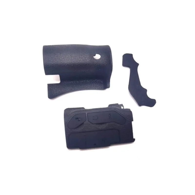 

3pcs/Set for Canon 90D Handle Leather Side Case with USB and Thumb Rubber Parts