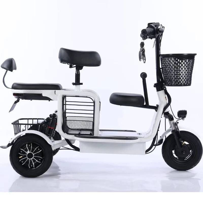 

moto tricycle motorized folding adult electric bicycle three wheel electric scooters bike electric tricycle for handicapped