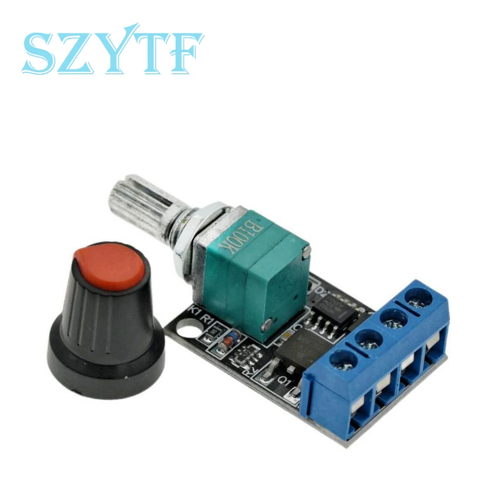 5V 12V 16V 10A Voltage Regulator PWM DC Motor Speed Controller Governor Stepless Speed Regulator LED Dimmer Power Controller 