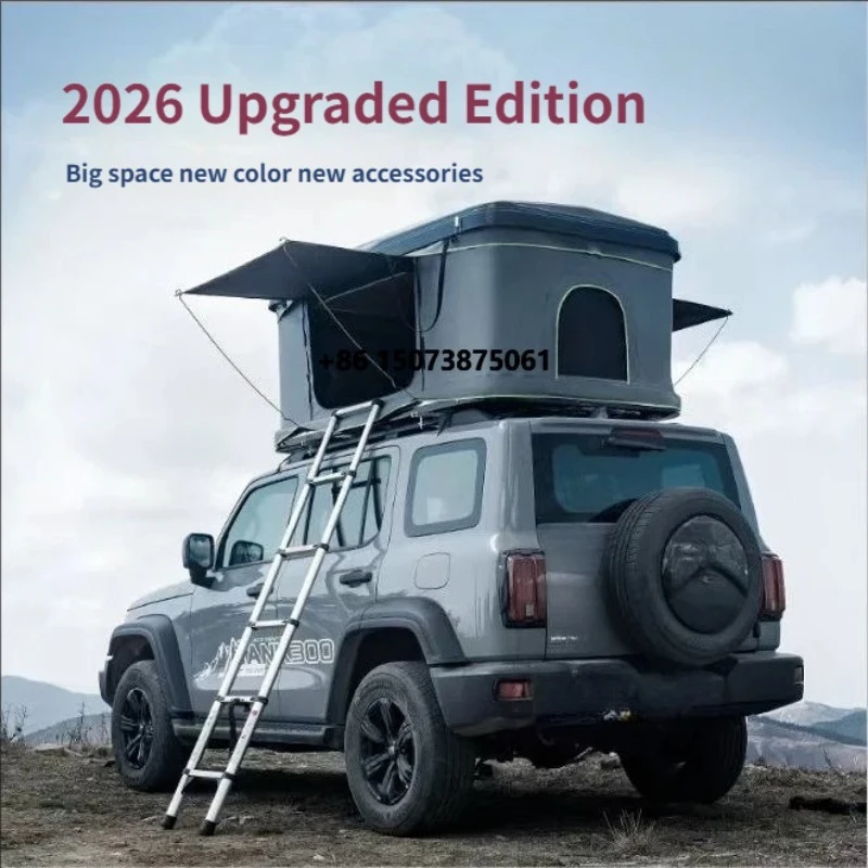 Manufacturer Wholesale Oxford Roof Tent Fully Automatic Hardtop Folding Four-season Single Layer Quick Open Off-road Vehicle