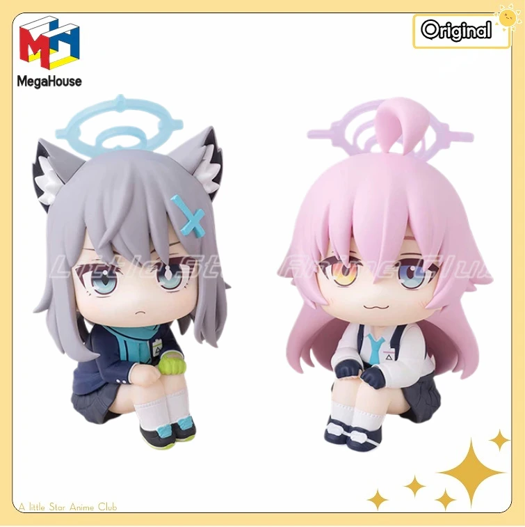 

In Stock Original MegaHouse Look Up Blue Archive Sunaōkami Shiroko/Takanashi Hoshino Anime Figure Toys