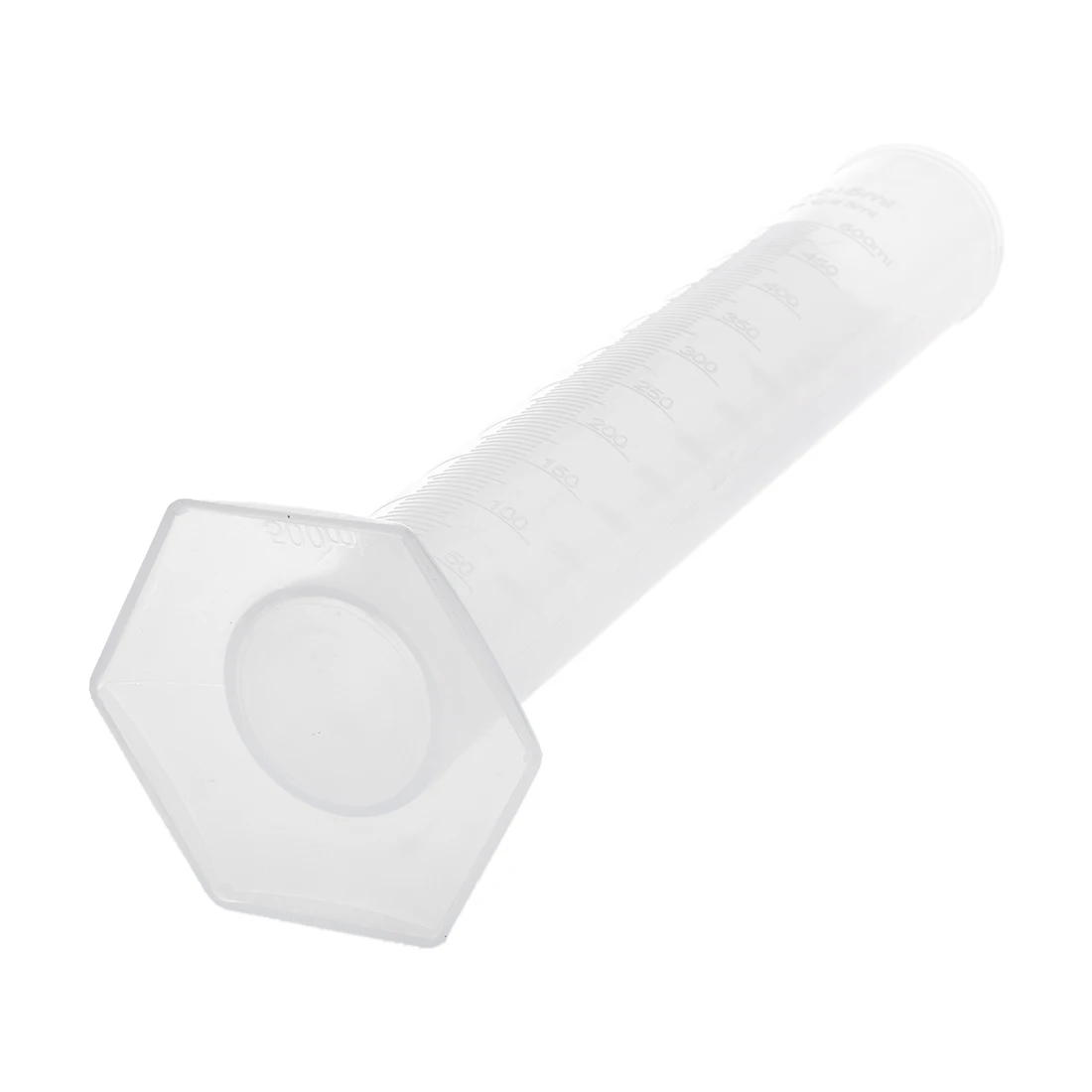 Plástico transparente graduado, 500 ml