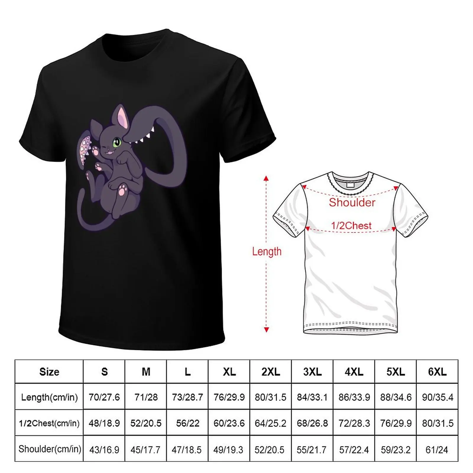 Displacer Beast - Style 2 (white) T-Shirt man t shirts cotton T-Shirt