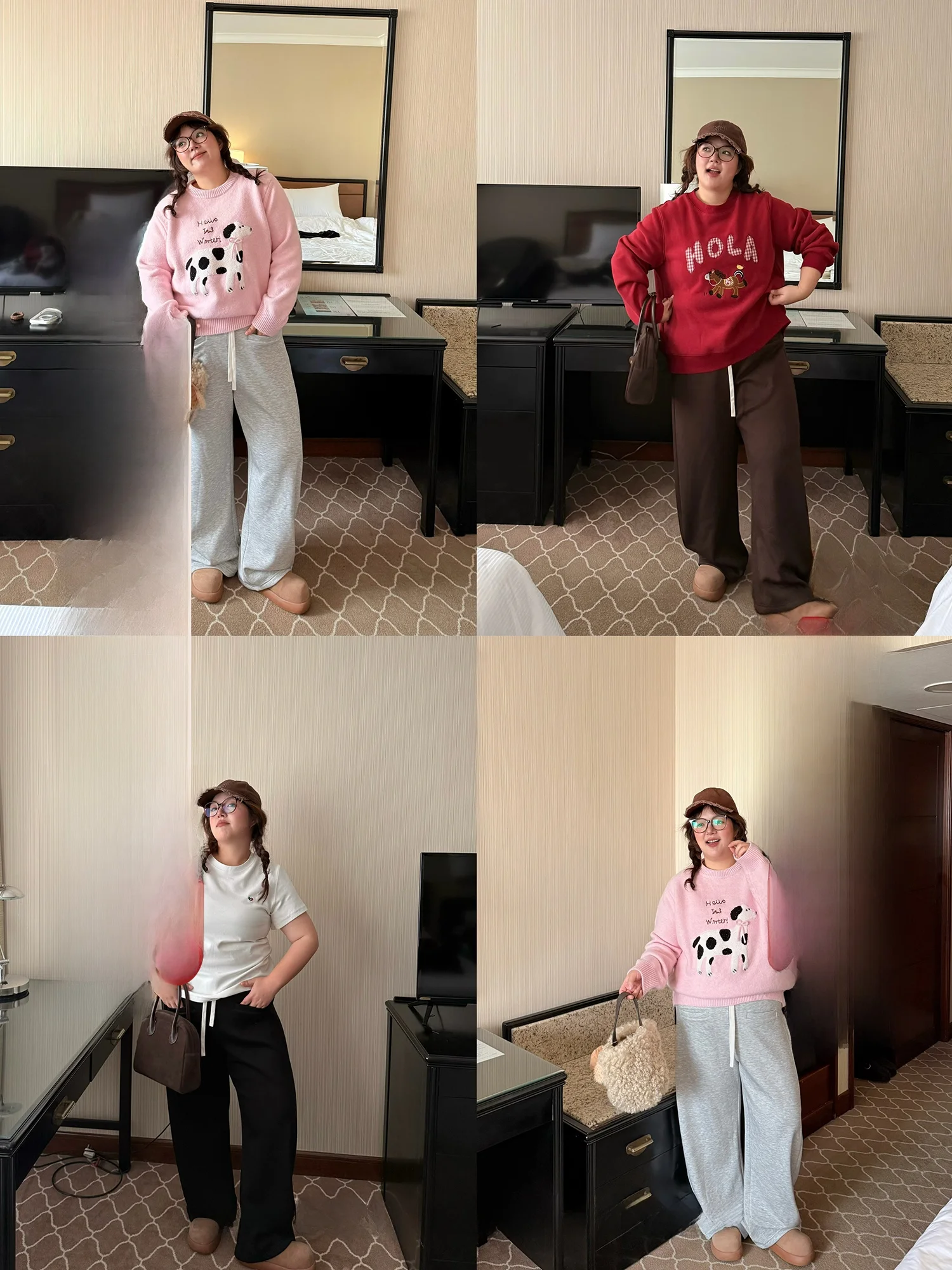 

Утепленные брюки PONGKIKI для похудения, повседневные прямые брюки для женщин больших размеров, зимние удобные свободные брюки