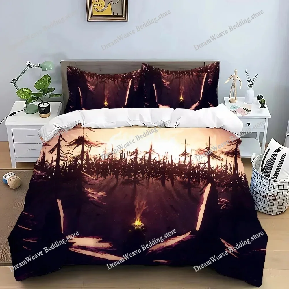 Exquisite 3D Game Outer Wilds Wallpaper Action Adventure Digital Printing Bedding Set Duvet Cover Comforter Bed Girls Boys Gift7