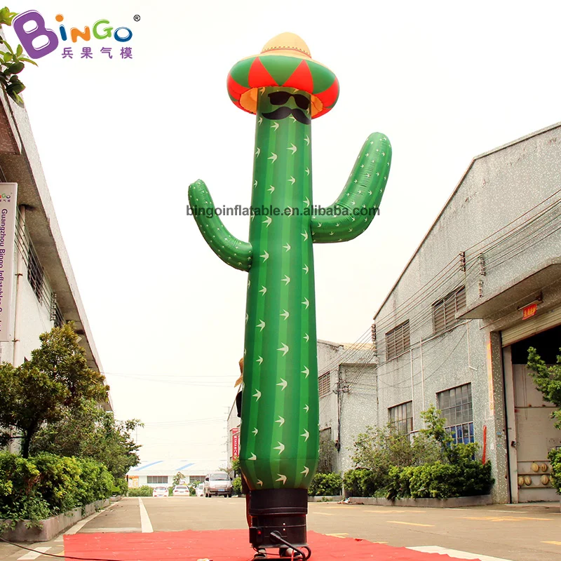 

Advertising Decoration 4 Meters Height Inflatable Cactus Air Dancer 13 Feet Plant Sky Dancer Balloon Toys - BG-D0074