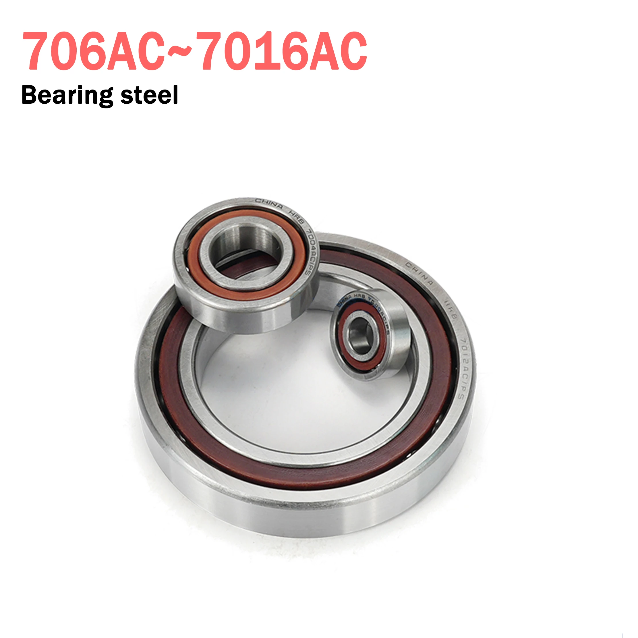 محمل الاتصال الزاوي 706AC/708AC/7000AC/7001AC/7002AC/7003AC/7004AC-7016AC محمل كروي للاتصال الزاوي عالي السرعة