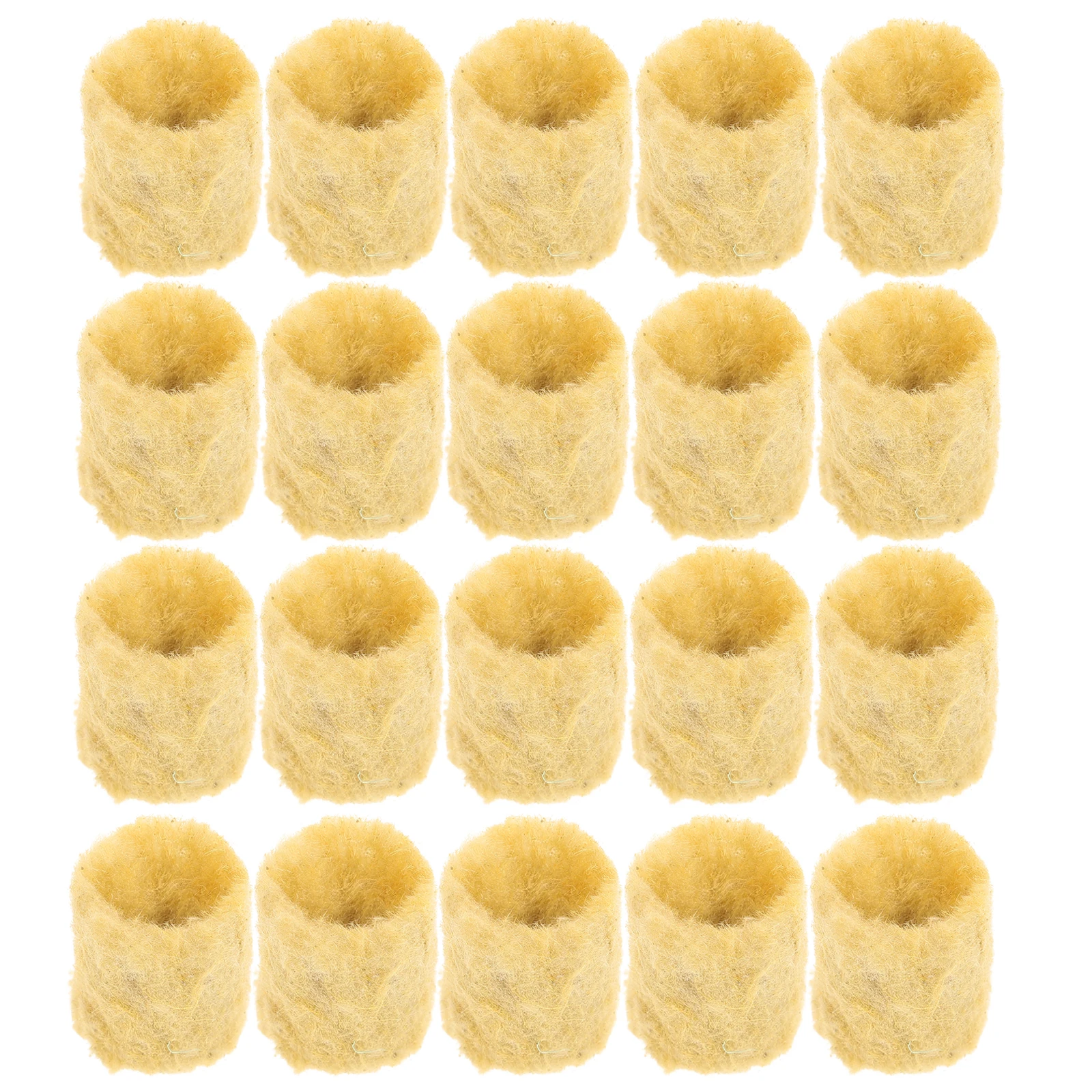 

100pcs Cubes 27x20mm Grow Plugs Hydroponics Seedling Pots Soilless Cultivation Blocks Gardening Supplies Starter