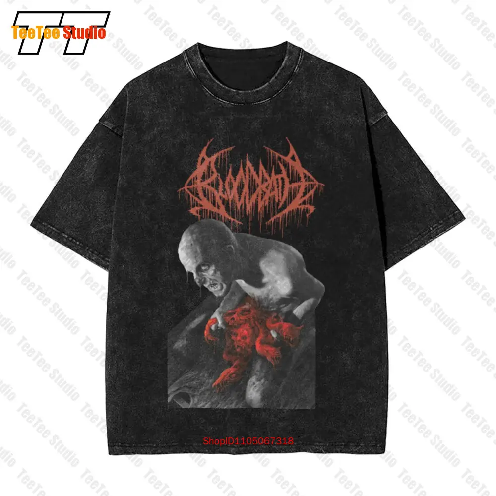 Bloodbath-Nightmares Made Flesh Ss Entombed Dismember Katatonia Vintage Camiseta Oversized NE82