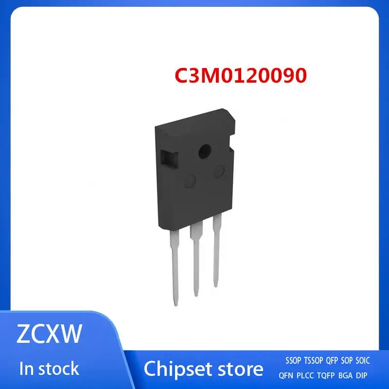 

2PCS/LOT C3M0120090D C3M0120090 TO-247 27A 900V MOSFET