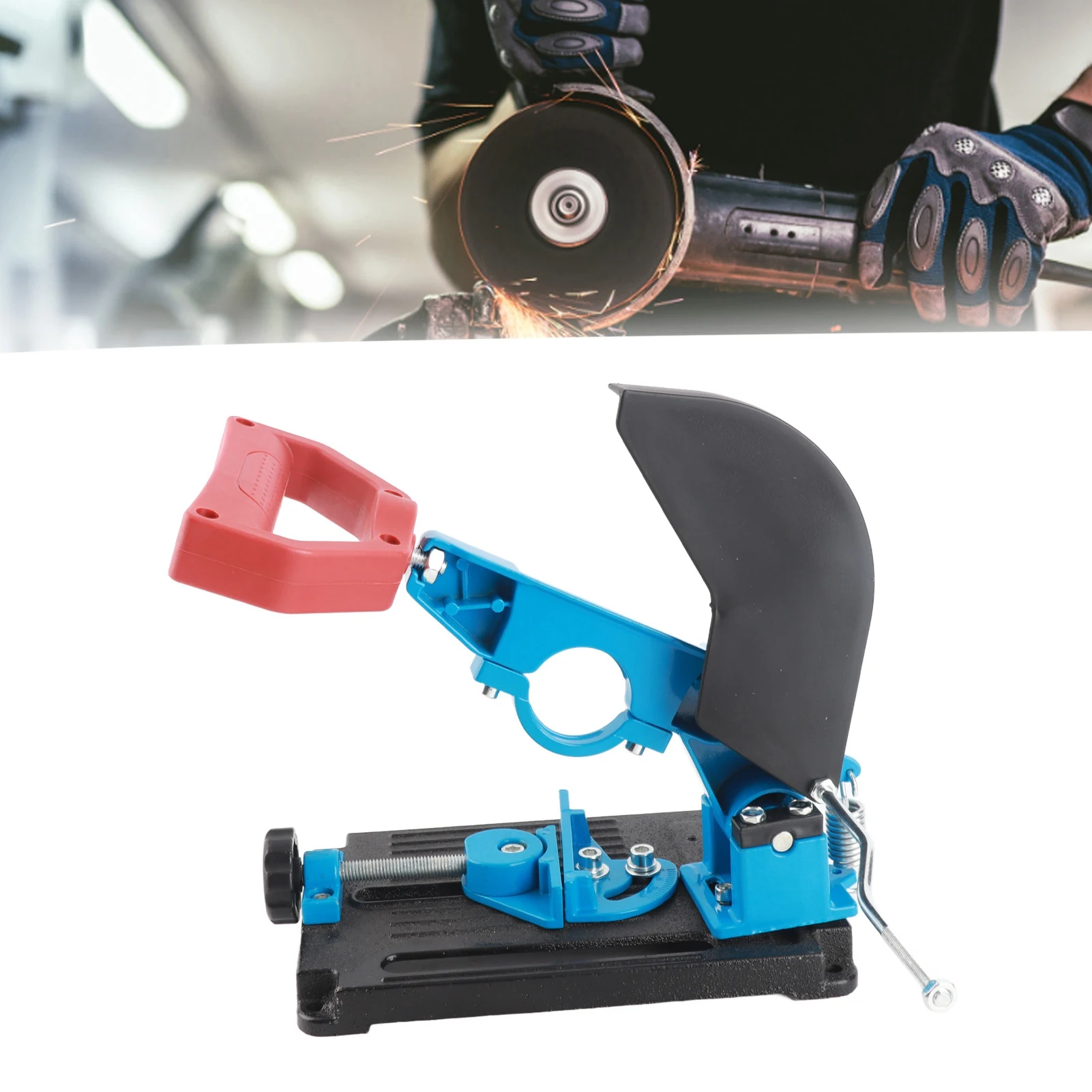 Adjustable Angle Grinder Bracket Universal Holder Cutter Support for 150mm Grinders - Tool Accessory