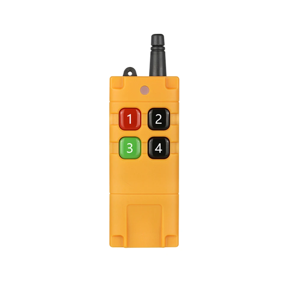 FSK Industrial Remote Control 2/4/6 Buttons 433MHz DC3.7V For Industrial Agricultural Outdoor Lighting