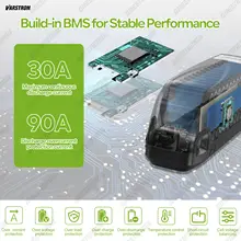 Hailong 48V 52V 36V E-Bike Lithium Battery 30A BMS #3