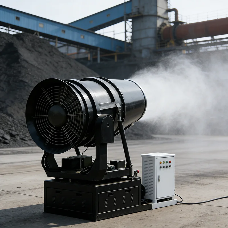 Dust Prevention Fog Cannon Fog Cannon High Pressure Water Mist Dust Suppression Fog Cannon