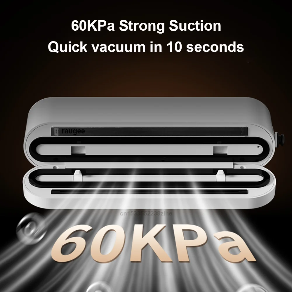 فراغ السدادة متعددة الوظائف اللاسلكية الغذاء حزمة حقيبة الحرارة السدادة USB قابلة للشحن البسيطة التلقائي الغذاء فراغ آلة الختم