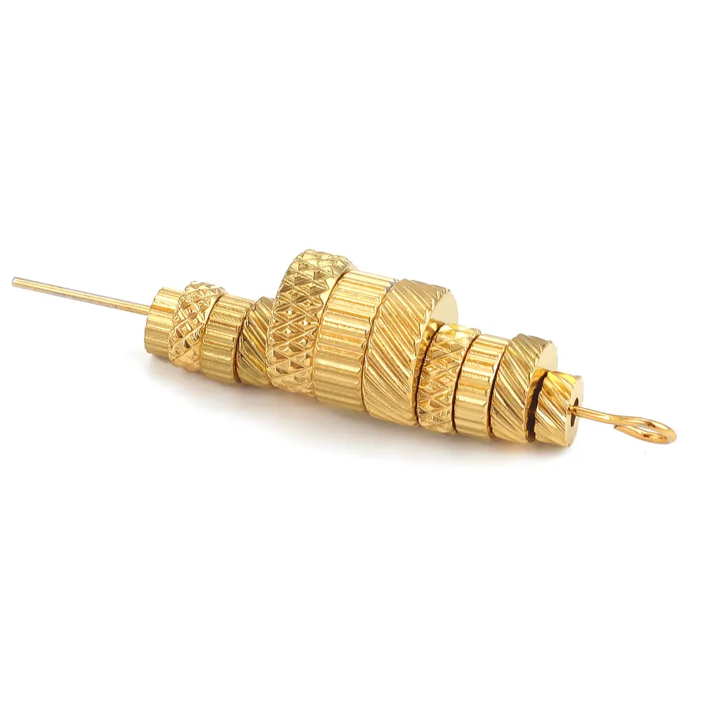 20 Stks/partij Roestvrij Staal Platte Losse Spacer Kralen Voor Sieraden Maken Benodigdheden Diy Kralen Voor Armband Maken Bulk Groothandel