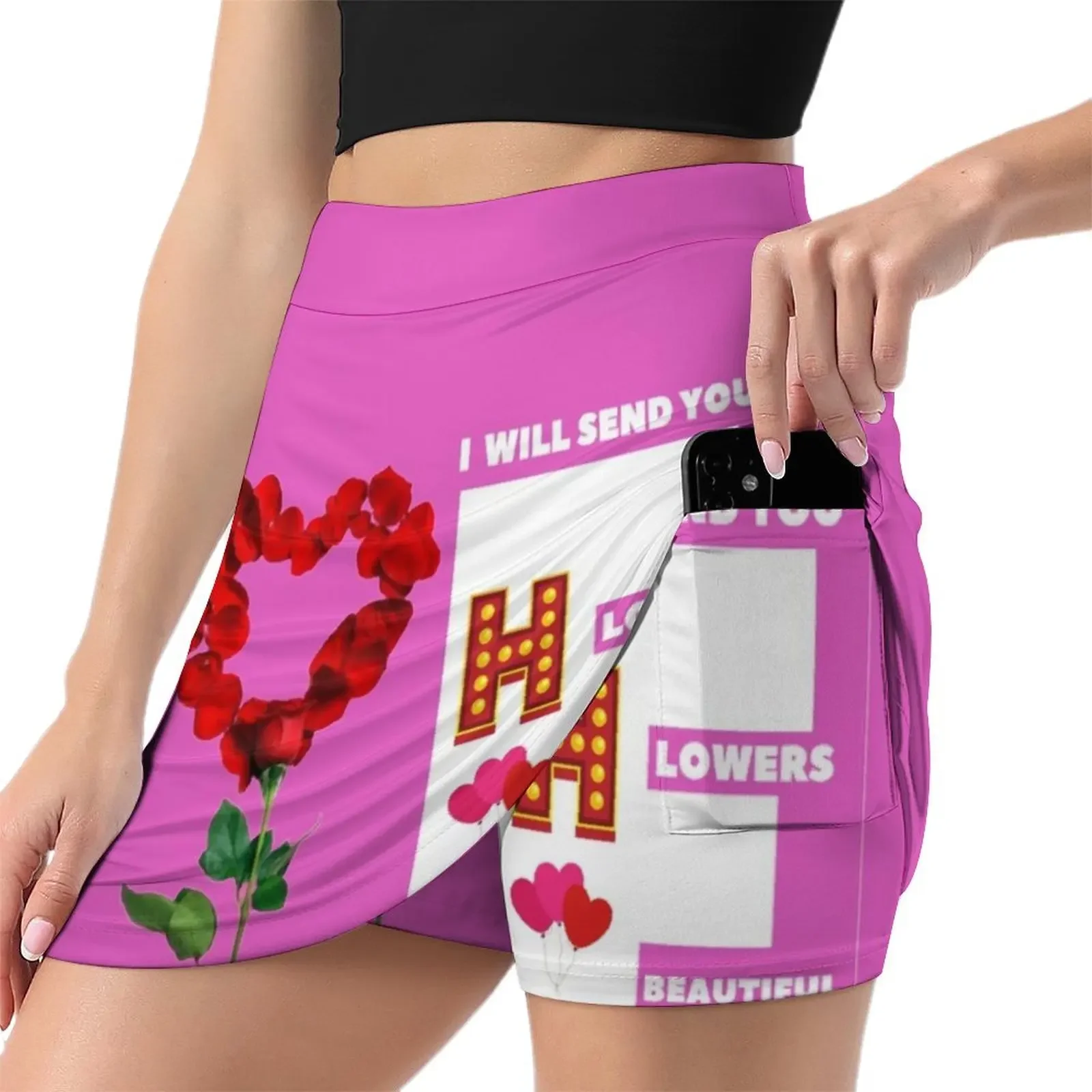 H i will send flowers beautiful like you Mini Skirt Evening dresses School skirt dress women summer women's stylish skirts