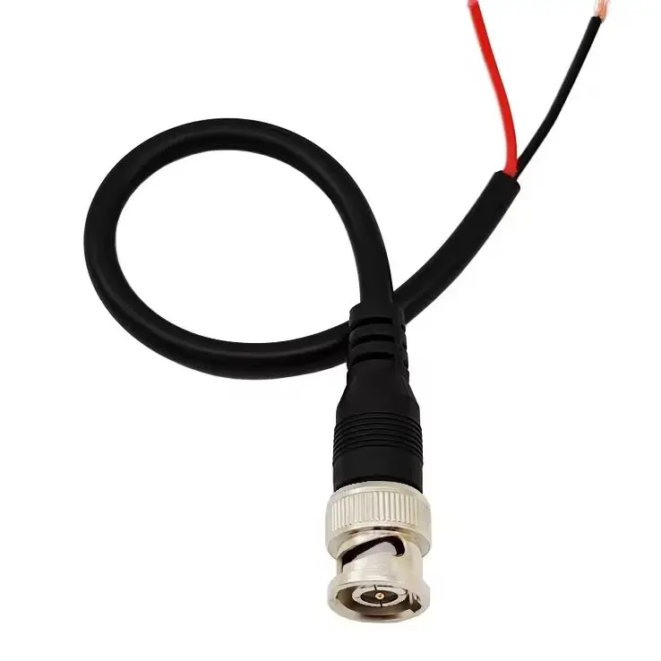 BNC connectors Q9 monitoring coaxial signal pure copper 10PCS  75-5 video line accessories with tail line male and female