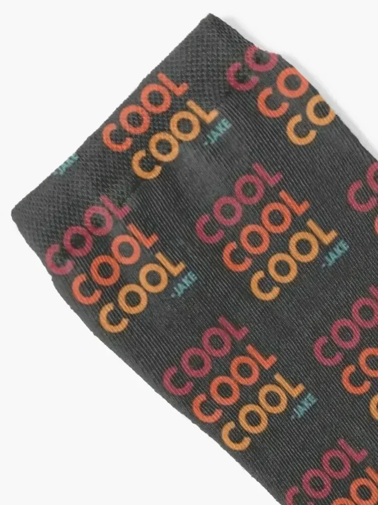 Cool Cool Cool Jake Peralta Catchphrase Brooklyn 99 Quote Socks christmas stocking Sports luxe Socks Ladies Men's