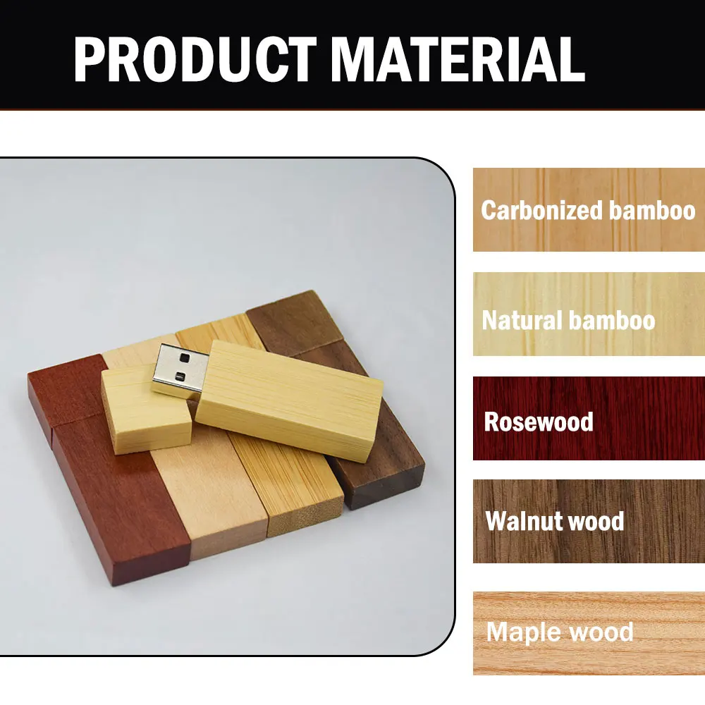 10/30/50 個/ロットカスタムロゴ木製 USB フラッシュドライブペンドライブ 4 ギガバイト 8 ギガバイト 16 ギガバイト 32 ギガバイト 64gSmart ペンドライブスティック写真ビジネスギフト