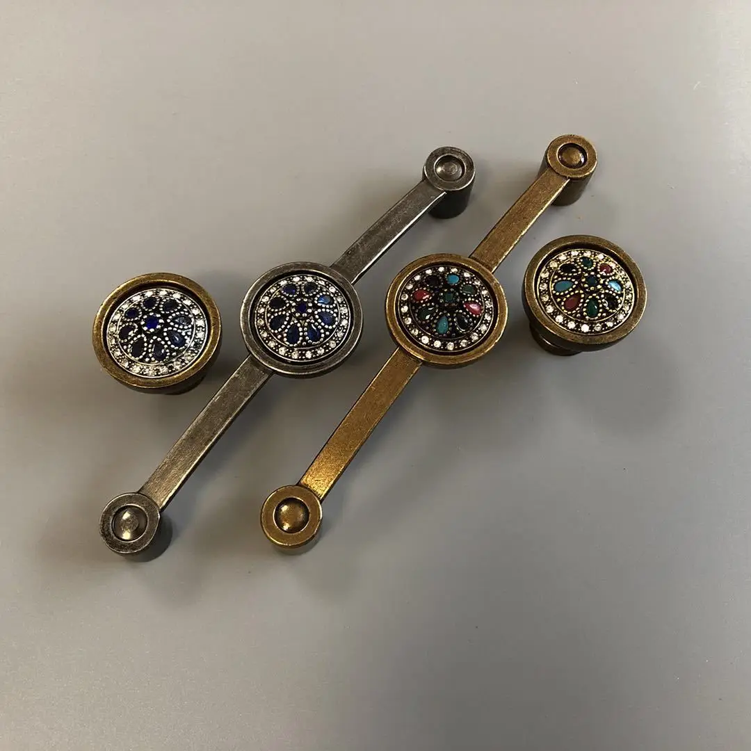 Zinc alloy cabinet handles, furniture hardware, cabinet door and drawer alloy artist assembly parts, handles