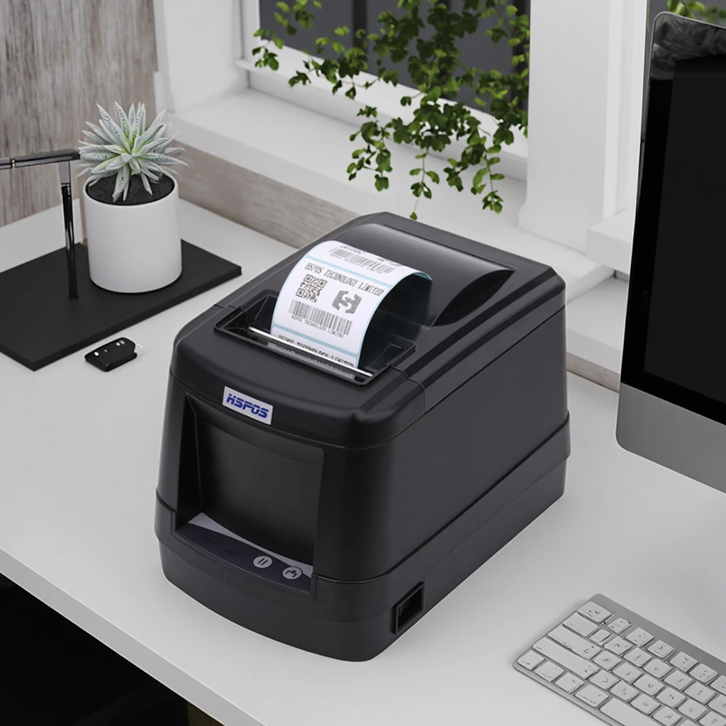 ATU&UTVJewelry Label Printer and Thermal Label Printer Can Print Label Paper From 20mm to 80mm in Width HS-3200
