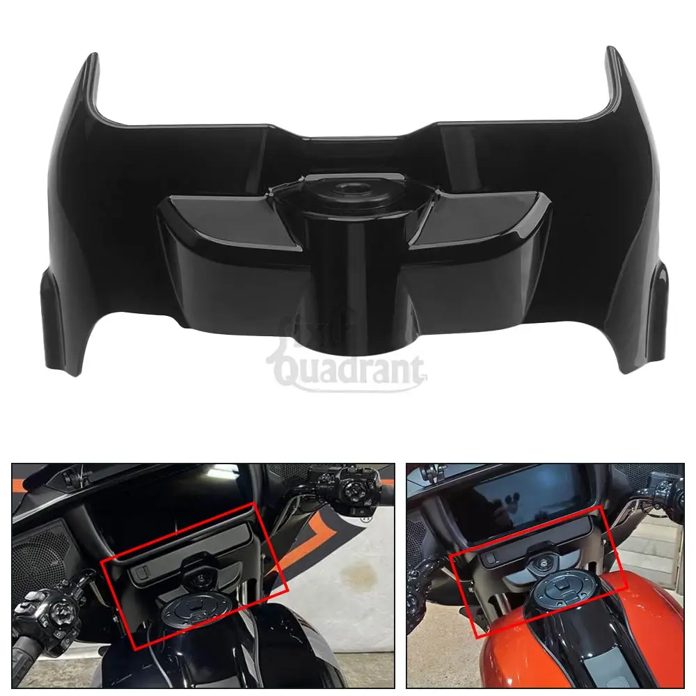 Motorcycle Inner Fairing Dash Panel Trim Cover Switch Console Cap For Harley Touring Street Glide CVO Ultra FLHXSE FLHX 2023+
