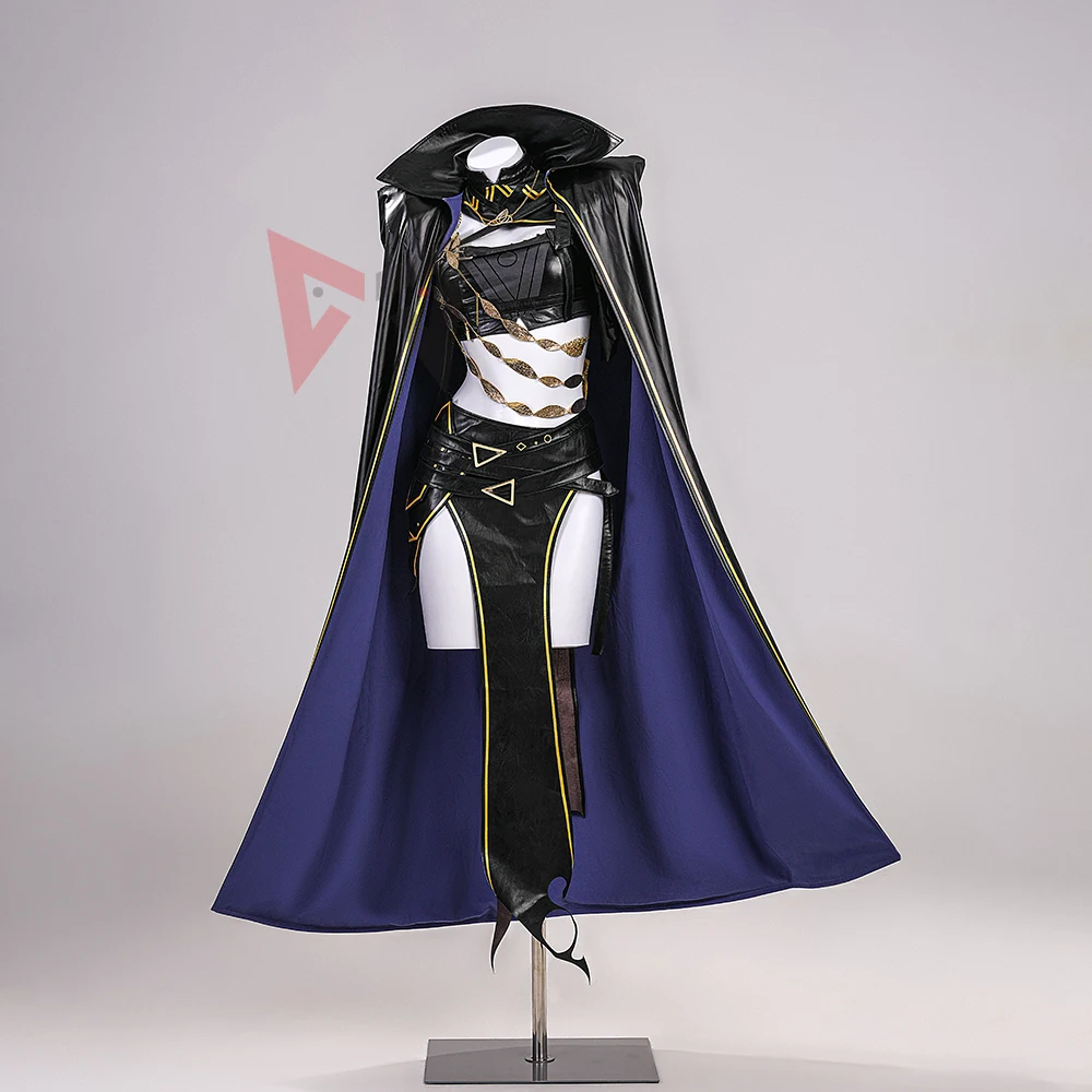 

New Game Path To Nowhere Nox Cosplay Costume Sexy Top Skirt Cool Cloak Set For Game Party Halloween Custom Made