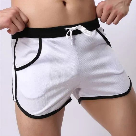 Transparent Thin Section Fitness Trend Fashion Sports Short Three-movement Pants Step Shorts