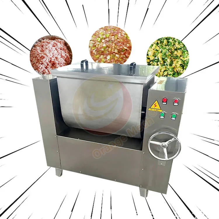 50kg Restaurant High Capacity Paddle Mixed Giant Chorizo Sausage Mix 200l Mince Meat Mixer Machine For Meat