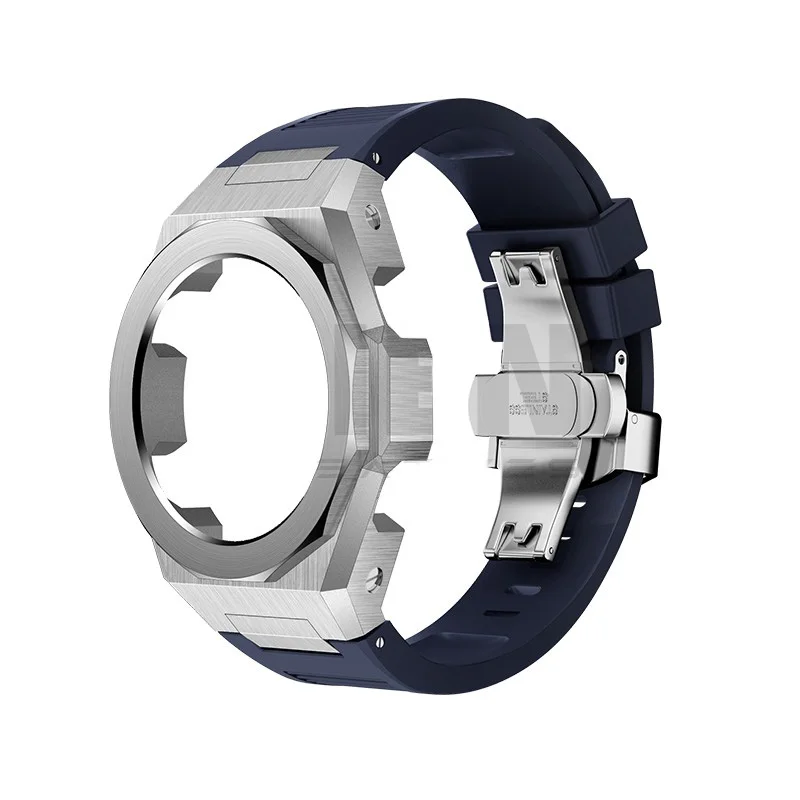 Silver shell blue